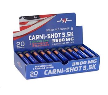 CARNI-SHOT 3.5K  (20 по 70 мл) (Mex nutrition)